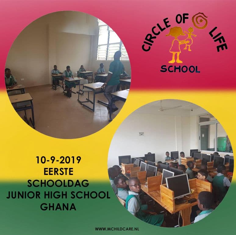 Eerste schooldag Junior High School