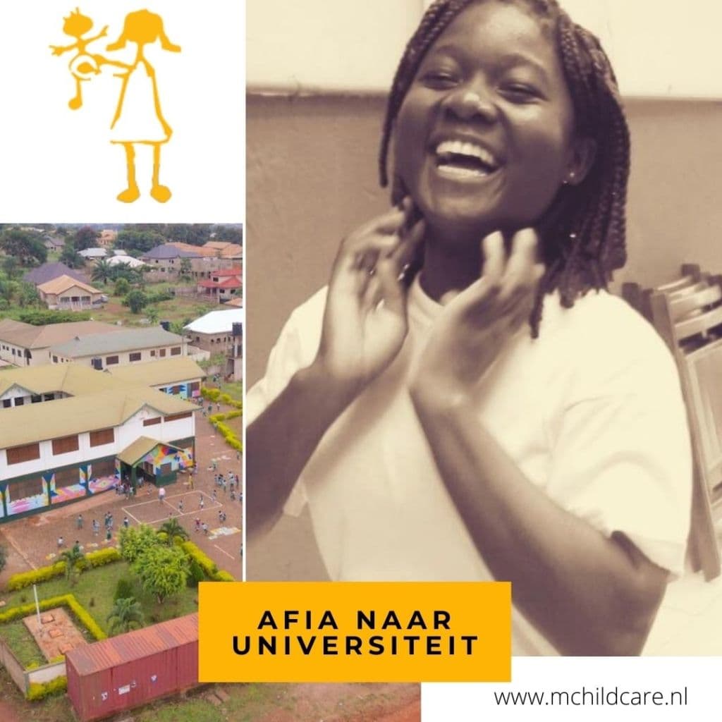 Afia naar universiteit