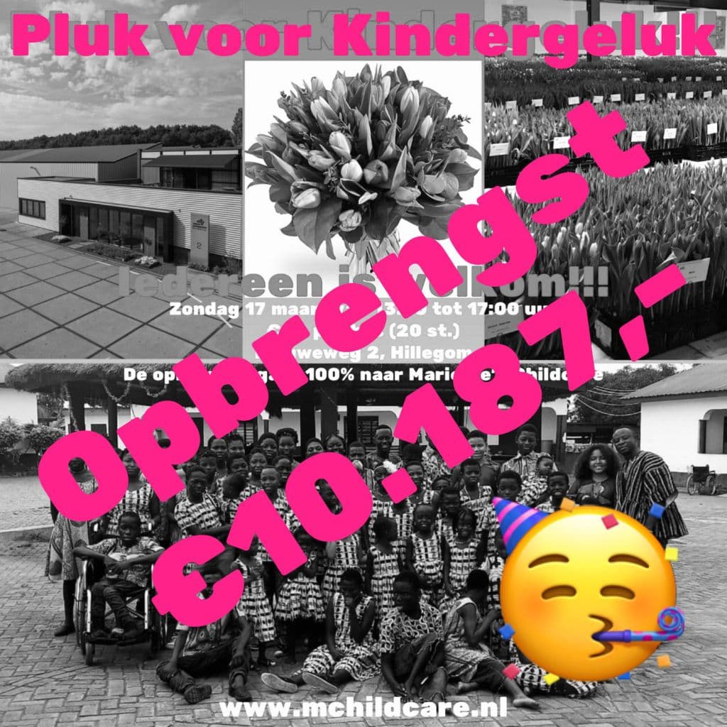 Opbrengst Pluk voor Kindergeluk bekend!
